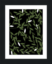Load image into Gallery viewer, OLIVE WHITE FOUGERE 8x11
