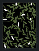 Load image into Gallery viewer, OLIVE WHITE FOUGERE 16x22
