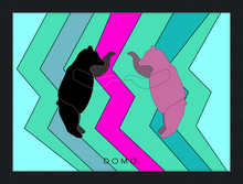 Load image into Gallery viewer, DISCO BEARS 22x16
