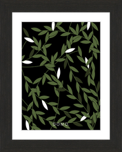 Load image into Gallery viewer, OLIVE WHITE FOUGERE 8x11
