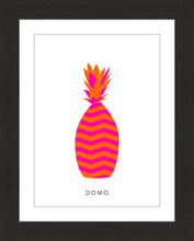 Load image into Gallery viewer, ABSTRACT PINEAPPLE ORANGE 8X11
