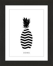 Load image into Gallery viewer, ABSTRACT PINEAPPLE B&amp;W 8x11
