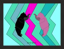 Load image into Gallery viewer, DISCO BEARS 22x16
