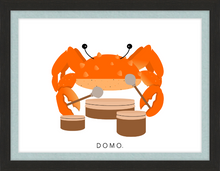 Load image into Gallery viewer, DRUMMER CRAB (SEA COLLECTION) 22x16
