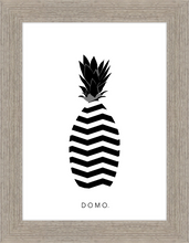 Load image into Gallery viewer, ABSTRACT PINEAPPLE B&amp;W 8x11
