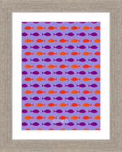 Load image into Gallery viewer, ORANGE FISH 8X11
