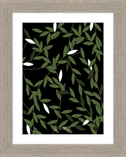 Load image into Gallery viewer, OLIVE WHITE FOUGERE 8x11
