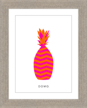 Load image into Gallery viewer, ABSTRACT PINEAPPLE ORANGE 8X11
