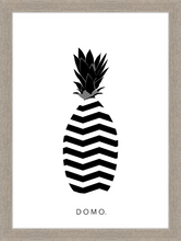 Load image into Gallery viewer, ABSTRACT PINEAPPLB&amp;W 16x22
