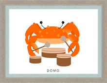 Load image into Gallery viewer, DRUMMER CRAB (SEA COLLECTION) 22x16
