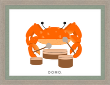 Load image into Gallery viewer, DRUMMER CRAB (SEA COLLECTION) 22x16
