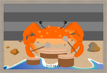 Load image into Gallery viewer, DRUMMER CRAB OCEAN (SEA COLLECTION) 36x24
