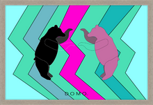 Load image into Gallery viewer, DISCO BEARS 36x24
