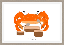 Load image into Gallery viewer, DRUMMER CRAB (SEA COLLECTION) 36x24
