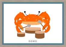 Load image into Gallery viewer, DRUMMER CRAB (SEA COLLECTION) 36x24
