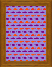 Load image into Gallery viewer, ORANGE FISH 8X11
