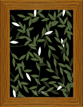 Load image into Gallery viewer, OLIVE WHITE FOUGERE 8x11
