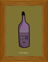 Load image into Gallery viewer, FROWNING ALE DUSTY GRAPE 8x11
