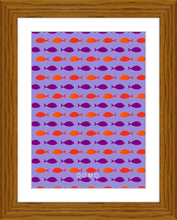 Load image into Gallery viewer, ORANGE FISH 8X11
