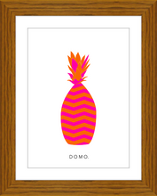 Load image into Gallery viewer, ABSTRACT PINEAPPLE ORANGE 8X11
