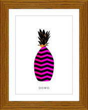 Load image into Gallery viewer, ABSTRACT PINEAPPLE PURPLE FADE 8x11
