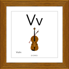 Load image into Gallery viewer, Letter V Wall Hanging
