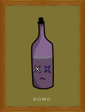 Load image into Gallery viewer, FROWNING ALE DUSTY GRAPE 16x22
