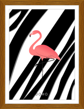 Load image into Gallery viewer, PINK FLAMINGO 16x22
