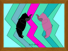 Load image into Gallery viewer, DISCO BEARS 22x16
