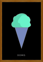 Load image into Gallery viewer, PERIWINKLE CONE 24x36

