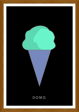 Load image into Gallery viewer, PERIWINKLE CONE 24x36
