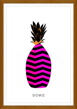 Load image into Gallery viewer, ABSTRACT PINEAPPLE PURPLE FADE 24x36
