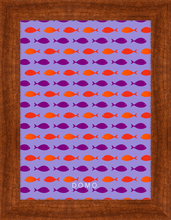 Load image into Gallery viewer, ORANGE FISH 8X11
