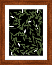 Load image into Gallery viewer, OLIVE WHITE FOUGERE 8x11
