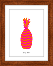 Load image into Gallery viewer, ABSTRACT PINEAPPLE ORANGE 8X11
