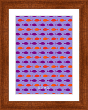 Load image into Gallery viewer, ORANGE FISH 8X11
