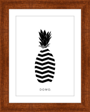 Load image into Gallery viewer, ABSTRACT PINEAPPLE B&amp;W 8x11
