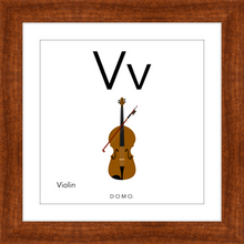 Load image into Gallery viewer, Letter V Wall Hanging
