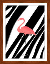 Load image into Gallery viewer, PINK FLAMINGO 16x22
