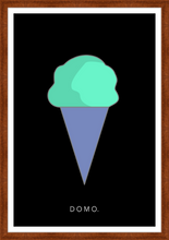 Load image into Gallery viewer, PERIWINKLE CONE 24x36
