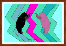 Load image into Gallery viewer, DISCO BEARS 36x24
