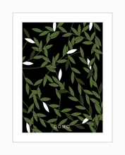 Load image into Gallery viewer, OLIVE WHITE FOUGERE 8x11
