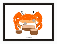 Load image into Gallery viewer, DRUMMER CRAB (SEA COLLECTION) 22x16
