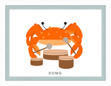 Load image into Gallery viewer, DRUMMER CRAB (SEA COLLECTION) 22x16
