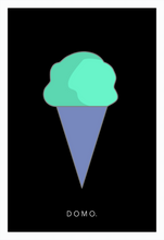Load image into Gallery viewer, PERIWINKLE CONE 24x36
