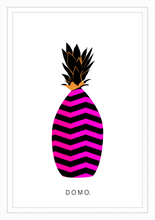 Load image into Gallery viewer, ABSTRACT PINEAPPLE PURPLE FADE 24x36
