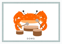 Load image into Gallery viewer, DRUMMER CRAB (SEA COLLECTION) 36x24
