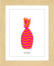 Load image into Gallery viewer, ABSTRACT PINEAPPLE ORANGE 8X11
