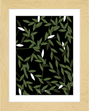 Load image into Gallery viewer, OLIVE WHITE FOUGERE 8x11
