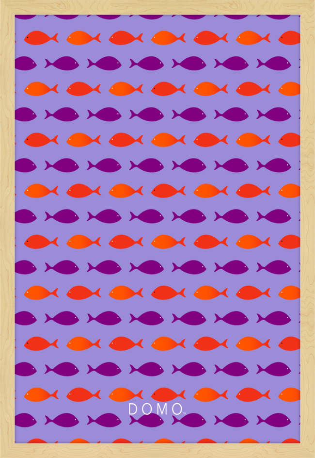 ORANGE FISH 24X36
